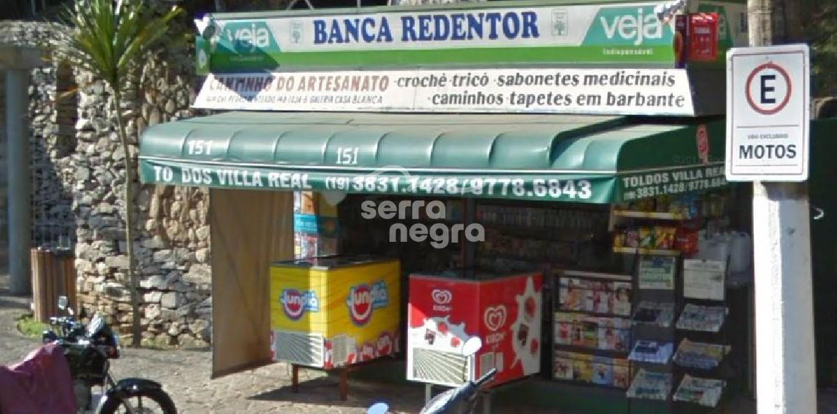 Banca Redentor em Serra Negra/SP no Circuito das Águas Paulista
