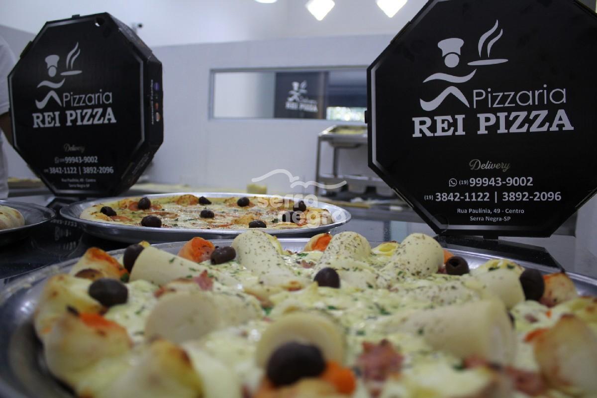 Delivery Rei Pizza em Serra Negra/SP no Circuito das Águas Paulista